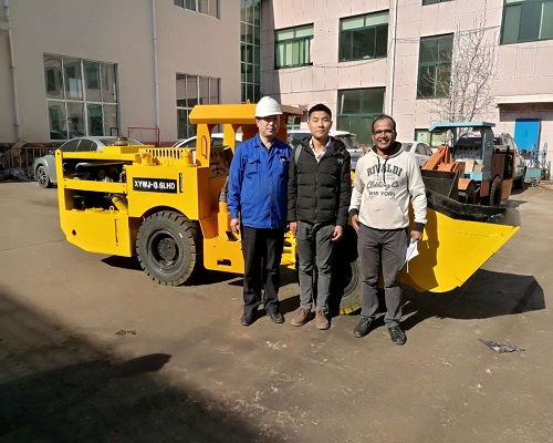 柬埔寨金礦_安爾法地下鏟運機_柴油鏟運機_安爾法工程師驗收